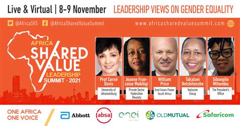 Africa Shared Value Summit Unbearable awareness is